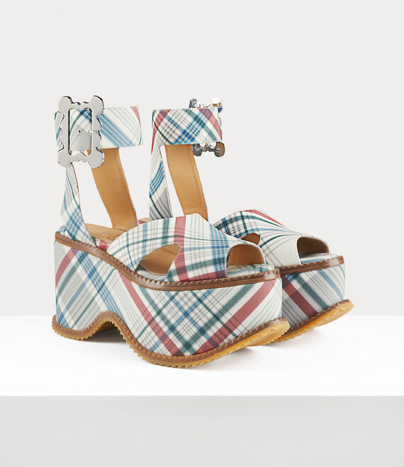 Vivienne Westwood london sandal in madras check